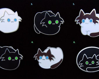 Cat Conformations Enamel Pin Set 1-A (2019)