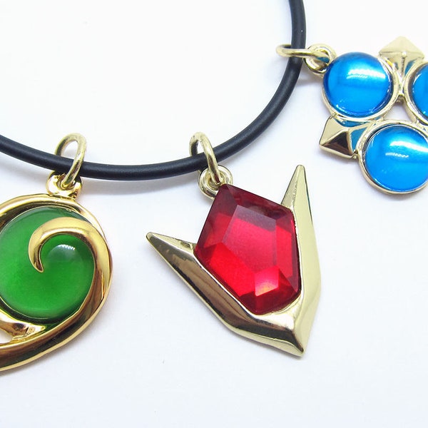 Zelda Spiritual Stones Necklaces (Full 3 Set)