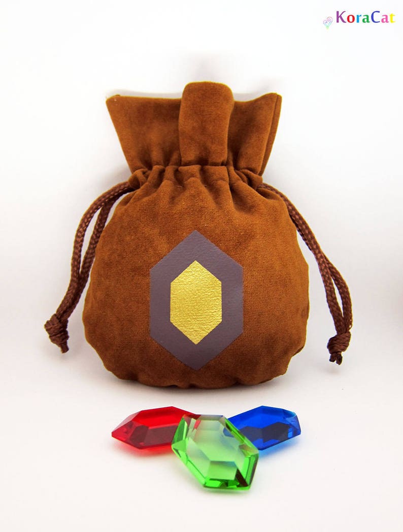 Zelda Rupees 7 Rupee Set Rupees + Giant Bag