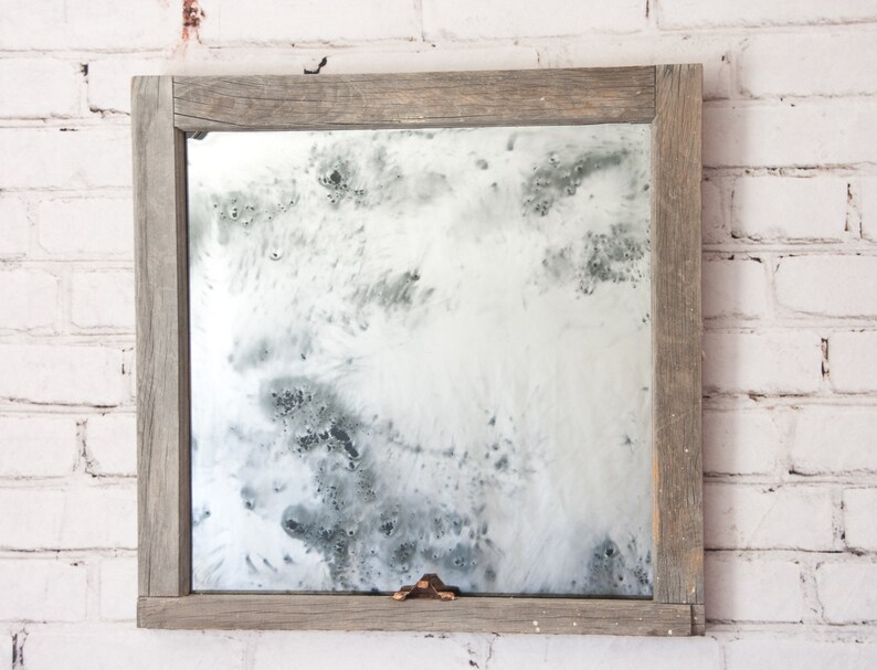 Silver Window Pane Mirror Distressed Frame Silver Window Pane Mirror Distressed