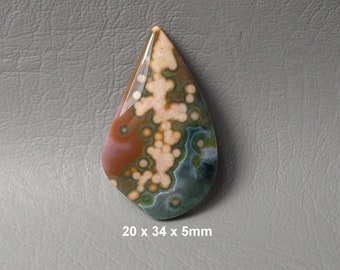 Cabochon JASPE OCÉAN