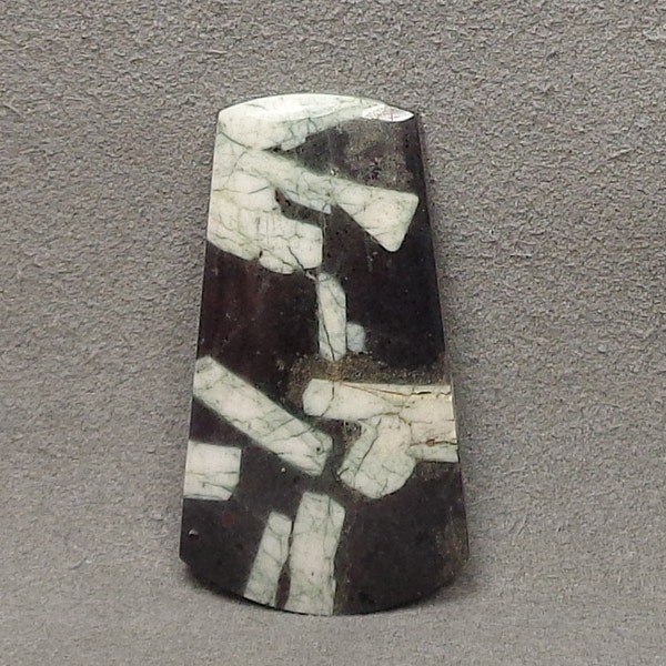 CHINESE WRITING STONE Or Rock Cabochon
