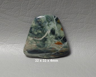 Cabochon en jaspe pour tableau Morrisonite