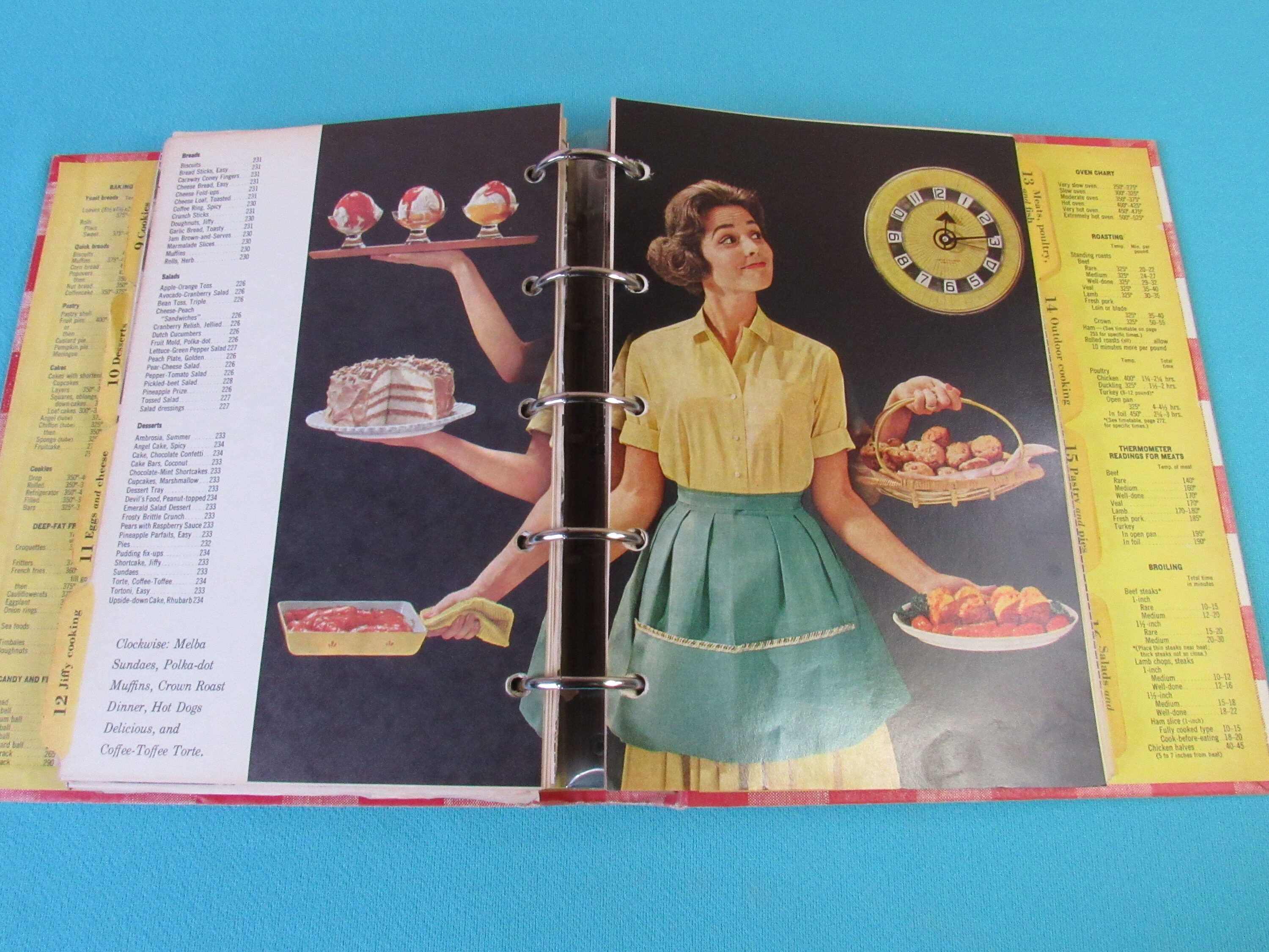 Better Homes &&Gardens New Cookbook PRISTINE 1953 1962 | Etsy