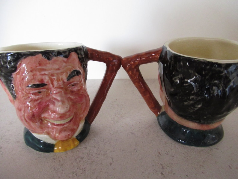 Jolly Boy Vintage Lancaster Sandland Character Toby Jug