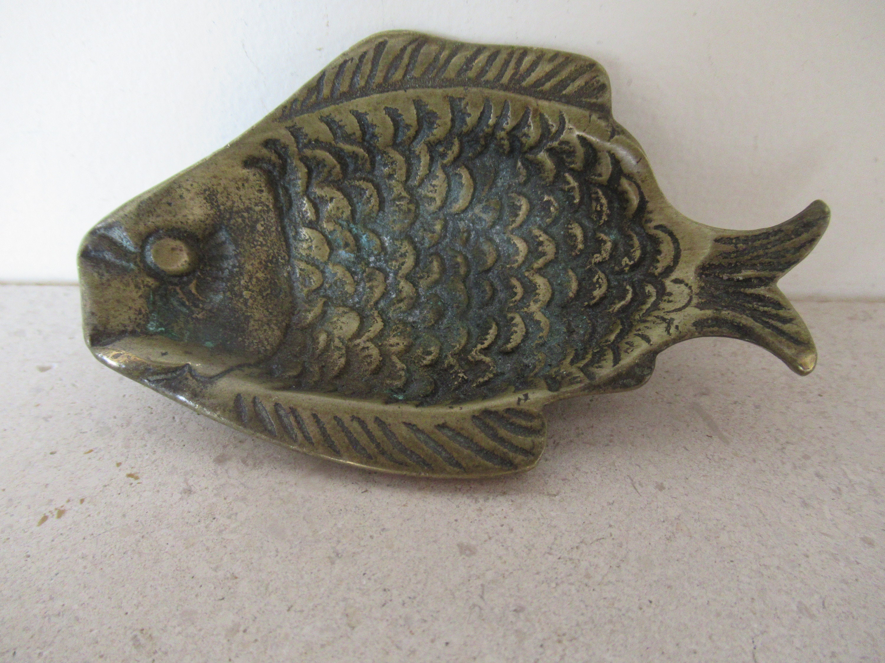 VINTAGE FISH ASHTRAY 真鍮 ヴィンテージ 熱帯魚 Vintage Fish