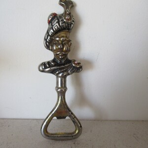 Vintage Scottish Piper Wearing His Bonnet And Pliad Highlander Military Barware Bottle Opener Scottish Gift Souvenir Mancave