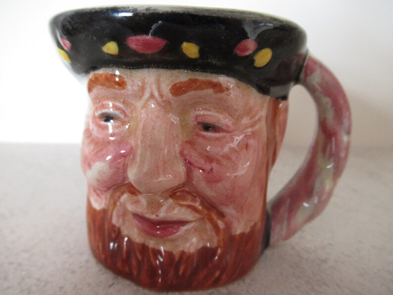 Vintage Lancaster Sandland Character Toby Jug Bluff King Hal Henry V111