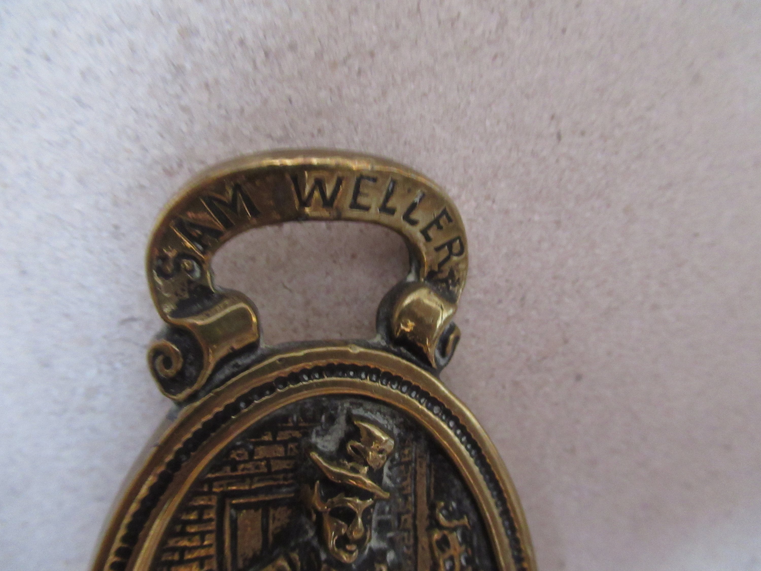 Vintage Sam Weller Pickwick Papers Charles Dickens Fireside Toasting ...