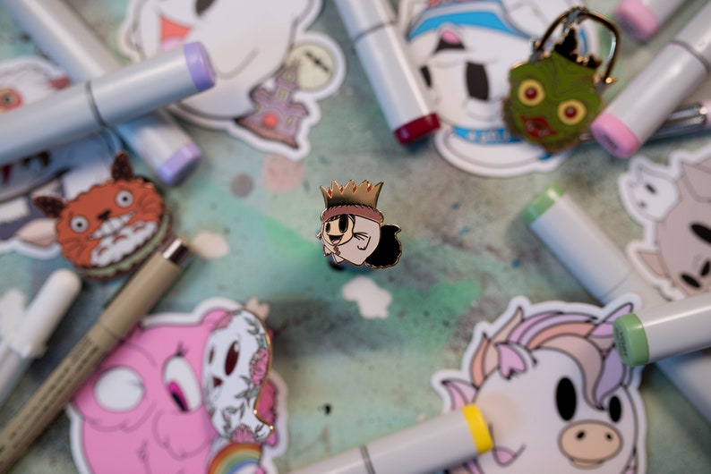 Max King of the Wild Things 1 Hard Enamel Pin image 3