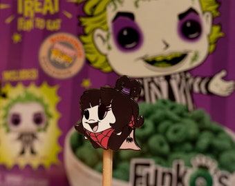 Babes - Lydia Inspired Tubble Pal - Beetlejuice - Hard Enamel Pin