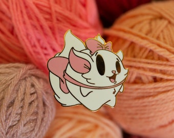 Marie Aristocats Cat Hard Enamel Pin