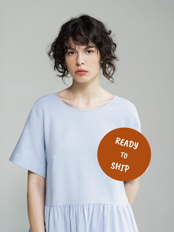 soft cotton midi dress Soft Cotton Open Back Summer Capsule Collection Dress for Resort Relaxed Midi  Dress