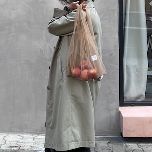 Sac à provisions sac fourre-tout en tule transparent réutilisable sac d'épicerie transparent emballage cadeau créatif sac fourre-tout de vacances emballage cadeau de demoiselle d'honneur