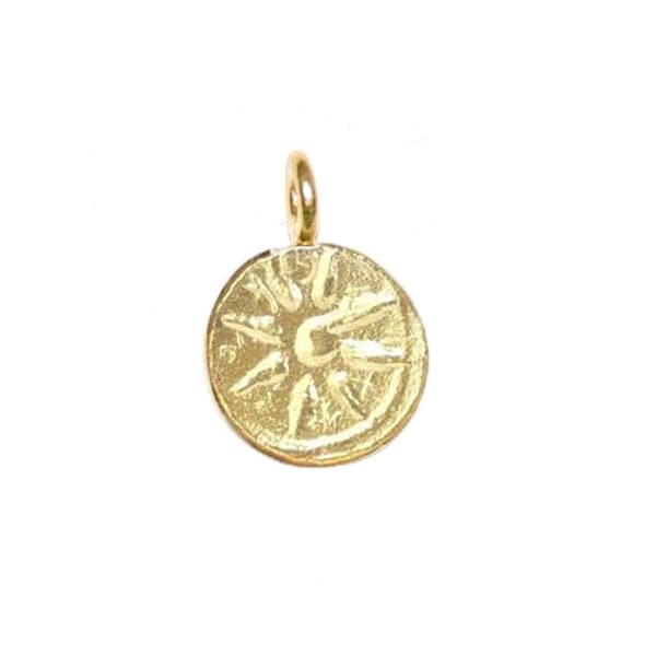 Widows Mite Gold Coin Pendant - Small Coin Pendant