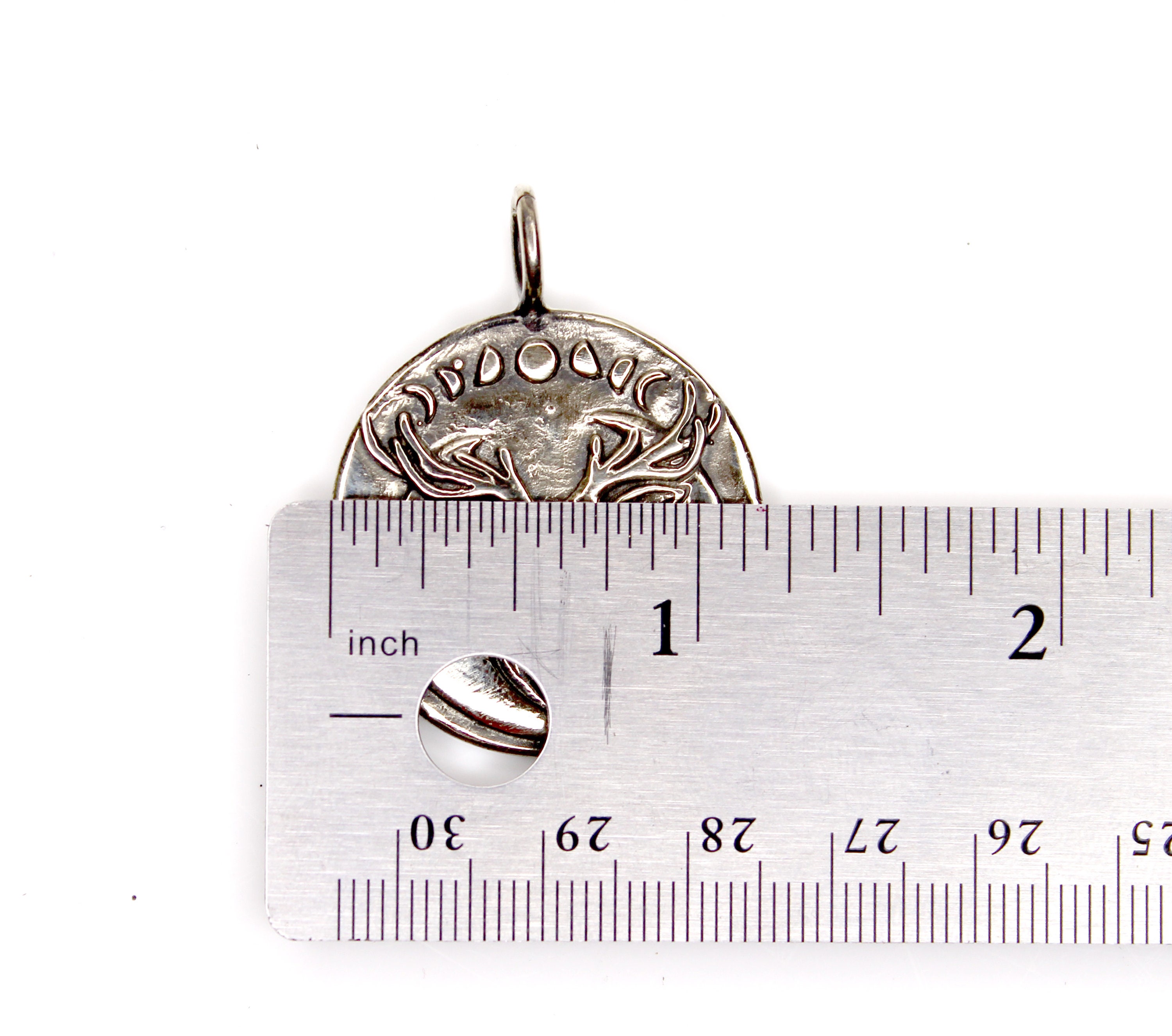 Deer - Artemis Goddess - Diana - DOUBLE SIDED - Large Medallion - Moon  Goddess Necklace - Etsy, image size:3000x2654