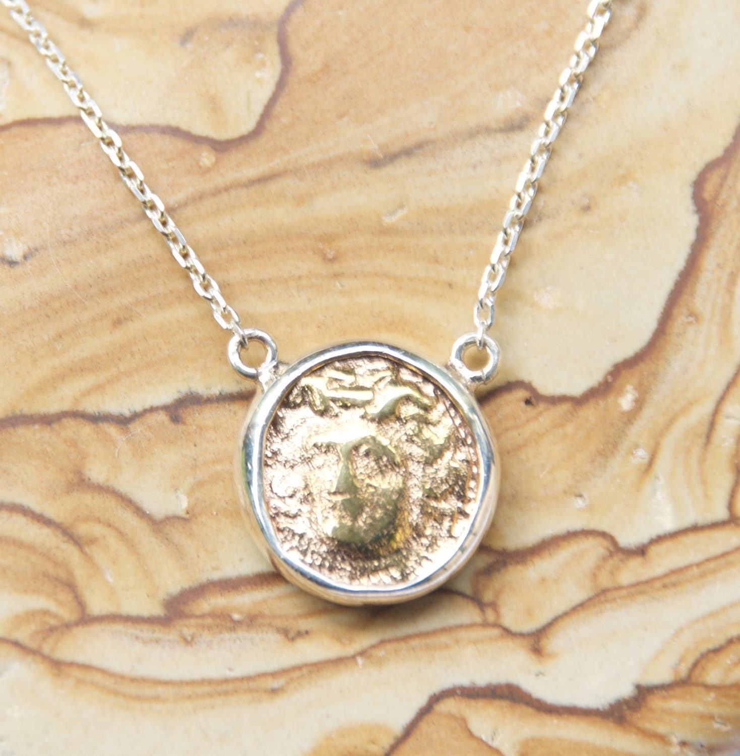 medusa medallion necklace
