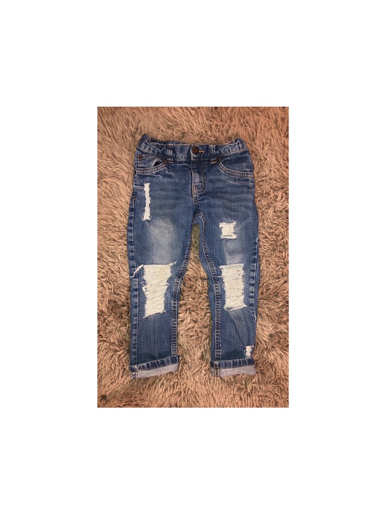 boys distressed skinny jeans