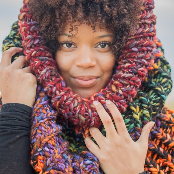 Fire & Wine Cowl Hood