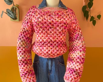 Strawberry Shortcake Honeycomb Pullover