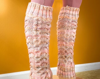 Winter Wonderland Knit Leg Warmers