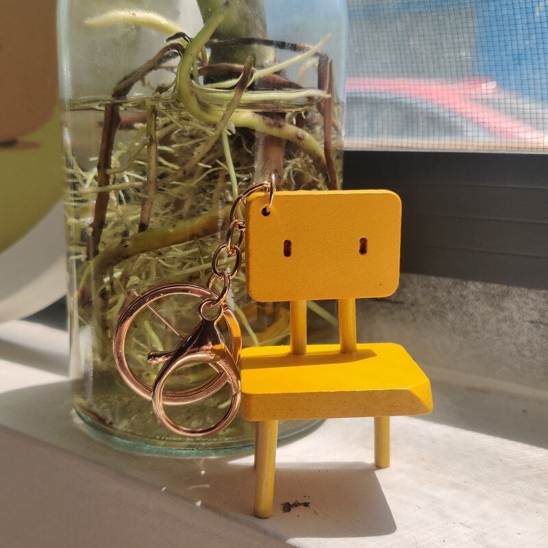 Keychain Suzume Souta Chair Three Legs Etsy Australia