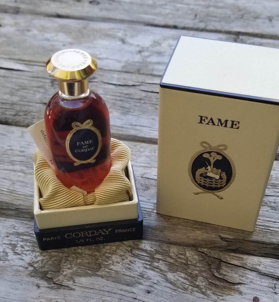 Cologne Fame Perfume By Corday Vtg Corday Fame Eau De Cologne 80+%