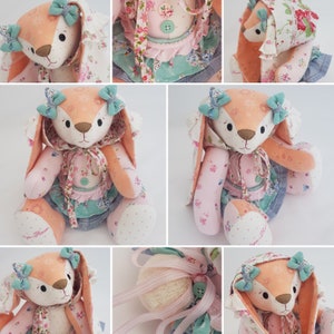 Jointed Keepsake Bunny Rabbit Sewing Pattern by Westwood Bears of ...