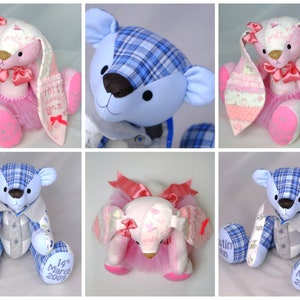 Jointed Keepsake Bunny Rabbit Sewing Pattern by Westwood Bears of ...