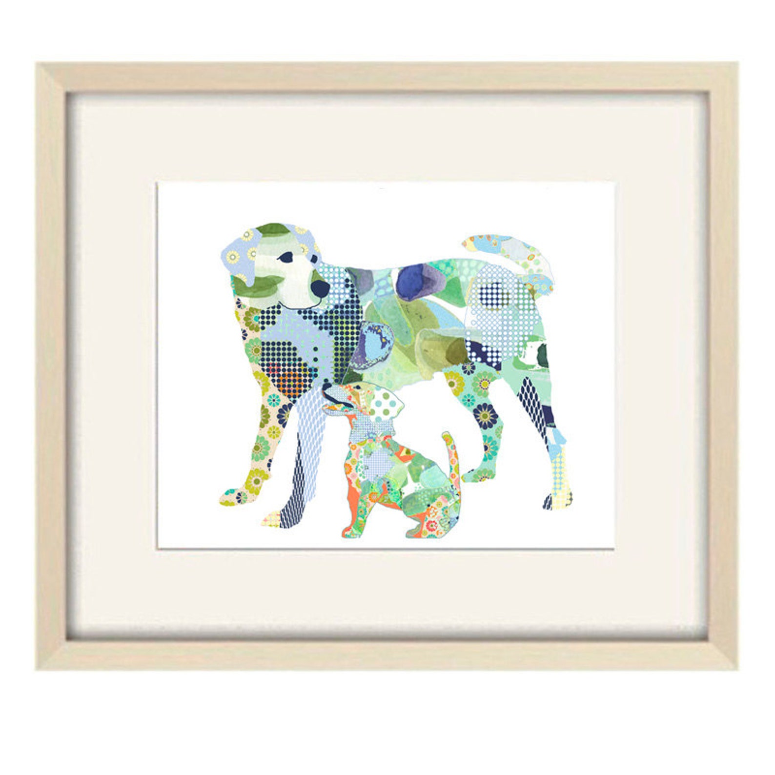 Dog Nursery Art Puppy Nursery Decor Baby Boy Nursery Art Etsy