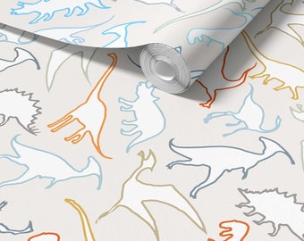 Dinosaur Nursery Wallpaper Peel And Stick Wallpapers For Childrens Walls