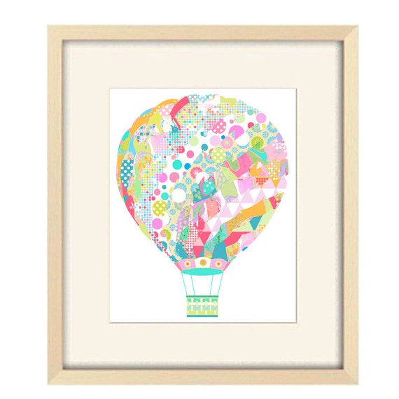 Pink Girls Nursery Hot Air Balloon Wall Art Print Modern - Hot Air Balloon Wall Art Nursery Pink Girls Nursery Hot Air Balloon Wall Art Print Modern - Hot Air Balloon Wall Art Nursery