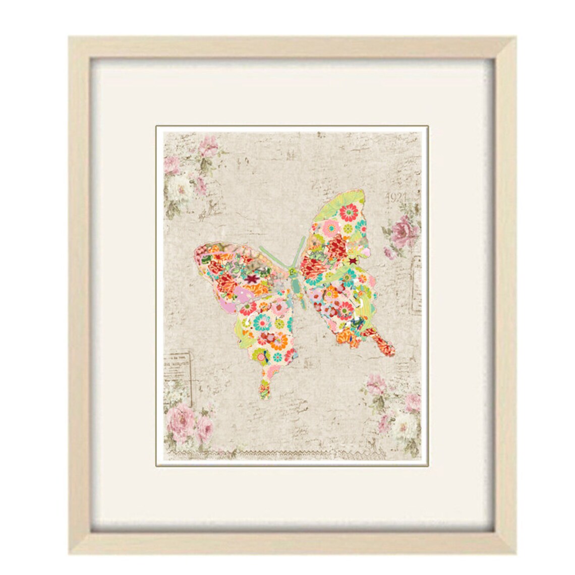 Shabby chic nursery butterfly wall art prints. Butterflies Etsy