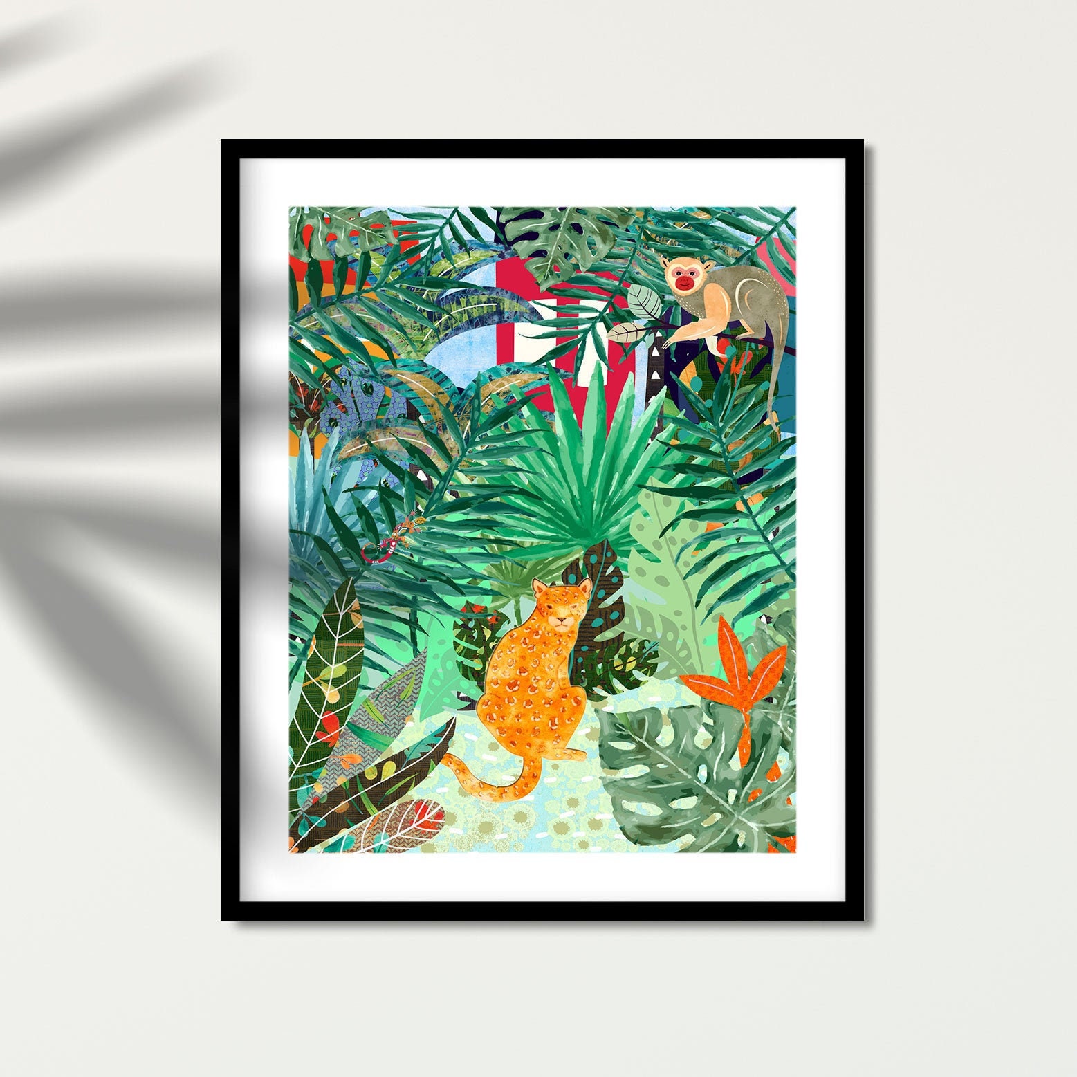Botanical Print Nursery Wall Art Tropical Art Jungle Print Wall Art ...