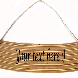 Recycled Skateboards, Cool Gifts, Wall Signs, Wood Signs Sayings, Skateboard Art, Personalised, Unique Home Decor, Wood Wall Art, Sign Quote image 1