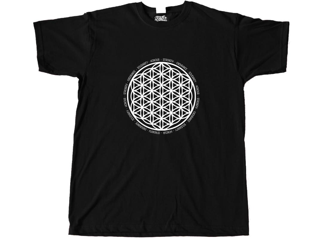 Flower Of Life Shirt Coole Geschenke alternative Kleidung Etsy.de