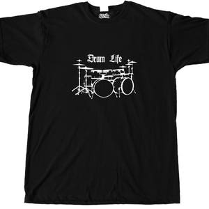 T-shirt del batterista, regali fantastici, regali del batterista, regali del musicista, regali da donna da uomo, vestiti da festival, regalo per batterista, abbigliamento per festival musicali