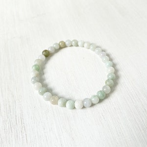 Jade 6mm bracelet (Burma Jadeite Jade)