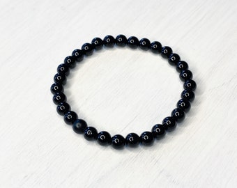 Black Onyx Glossy (6mm) bracelet