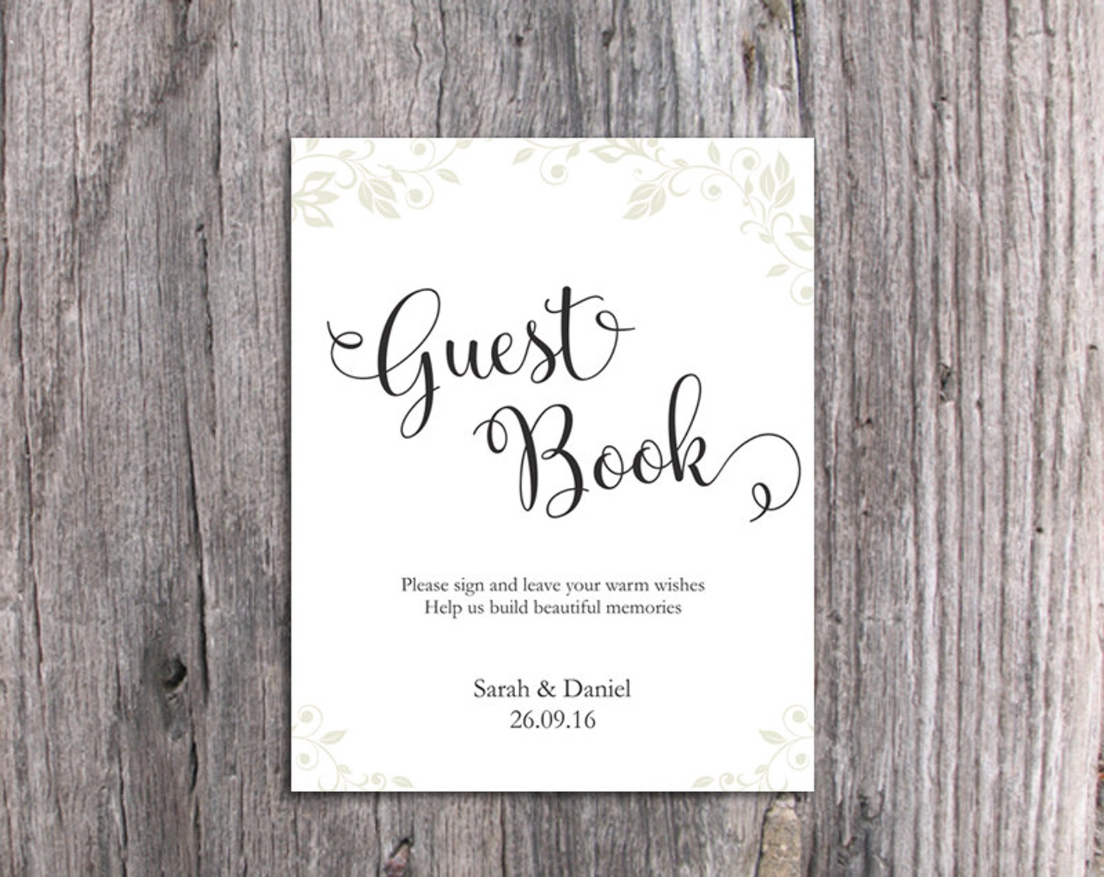 Guest Book Sign Wedding Guest Book - Il 1588xN.1182193101 4nfb