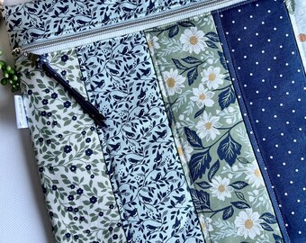 Cross Stitch Project Bag/Embroidery project bag/IPad pouch/Kindle Pouch/True Love by Lella Boutique
