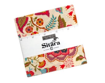 Sitara/Crystal Manning/Charm Pack/Moda Fabric/Precuts