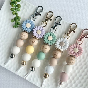 DIY Beaded Key Chain Beadable Handmade Keychains Bars Crafting Blanks  Pendant Purse Charm Badge Reel Jewelry Accessories - AliExpress