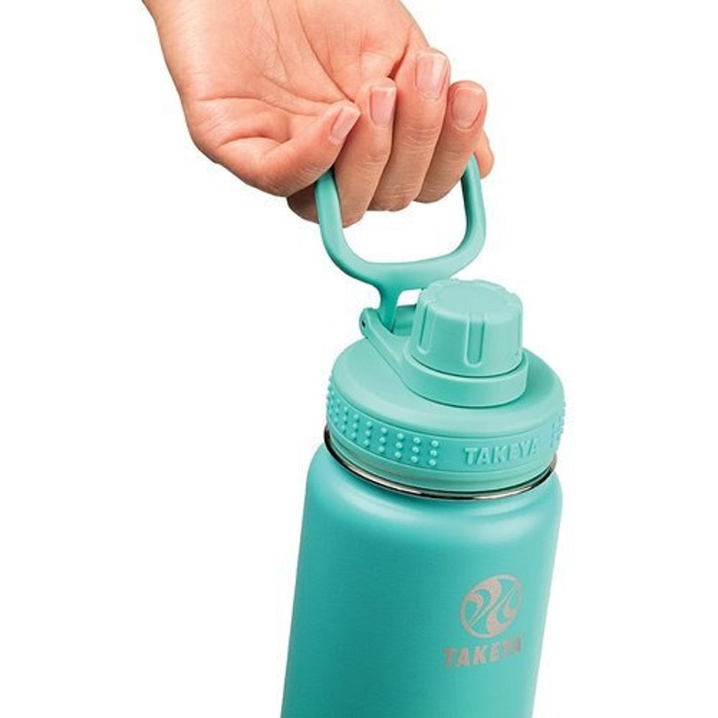 Takeya 18 oz Actives Water Bottle w/ Spout Lid Teal | Etsy
