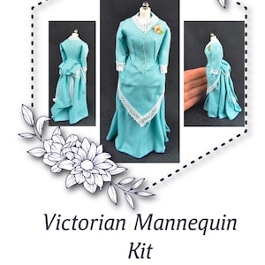 Victorian Mannequin Kit-1:12 Scale Miniature