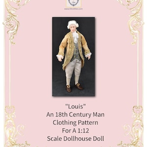 18th Century Mens Patterns - Etsy