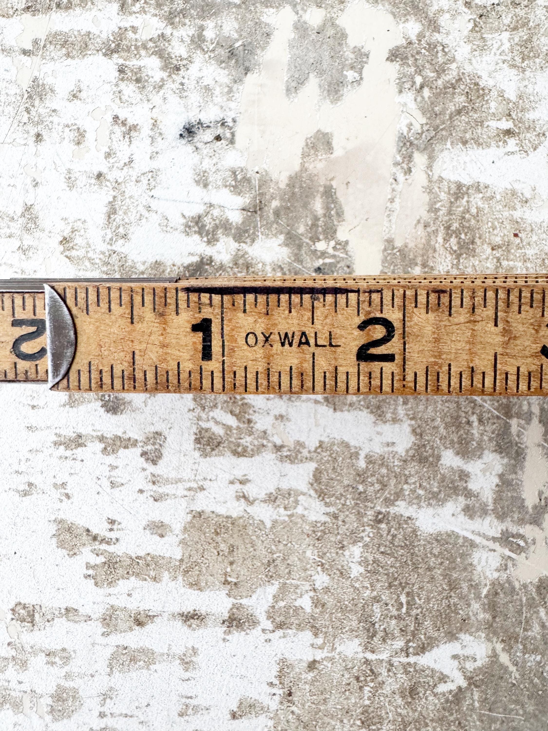 Folding Wood Ruler • 6 Feet • 72” • Oxwall - Etsy
