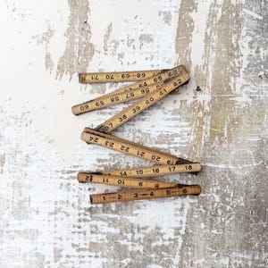 Holz Zollstock • 2 Meter • 182 cm • Oxwall