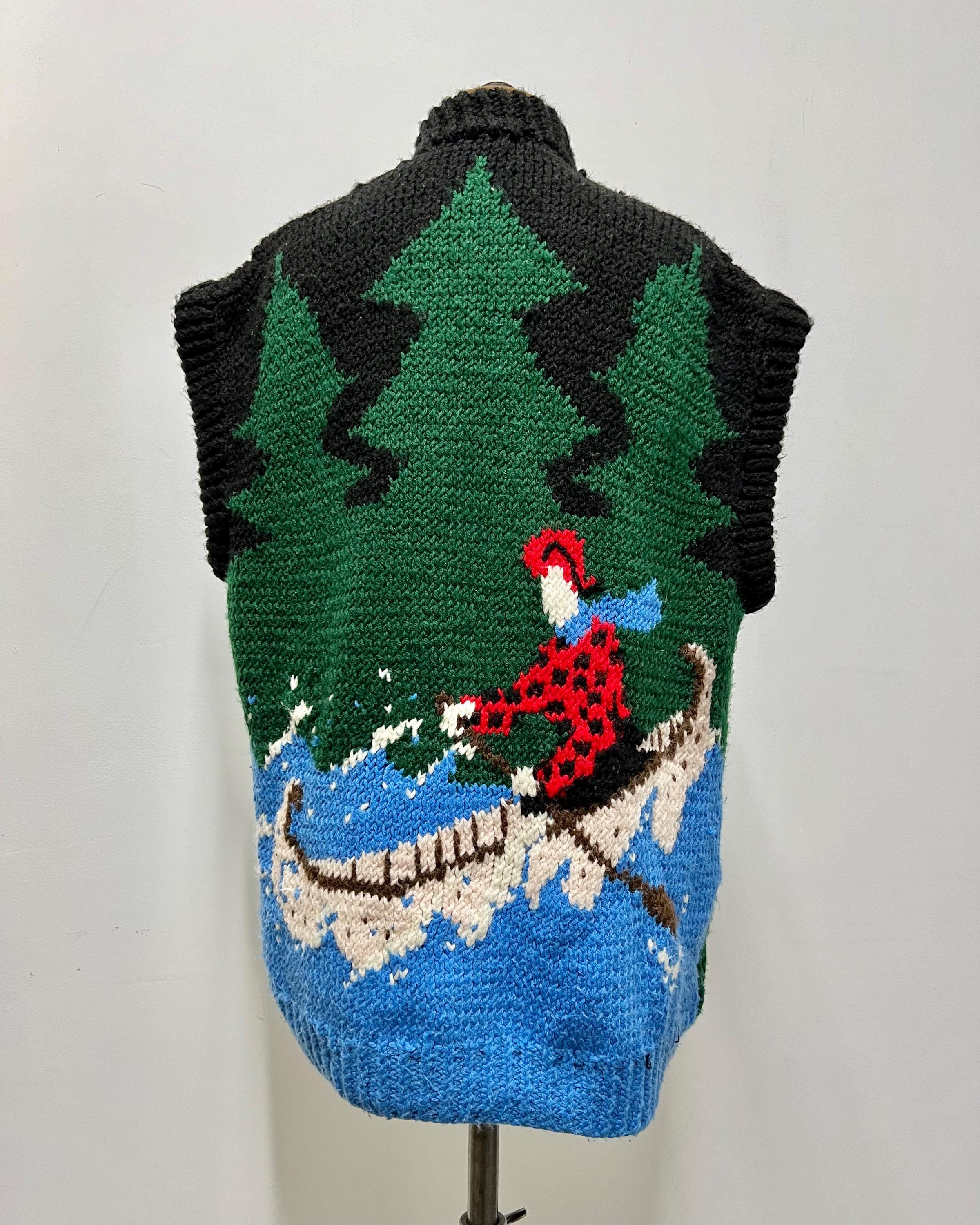 Cowichan Vest - Etsy