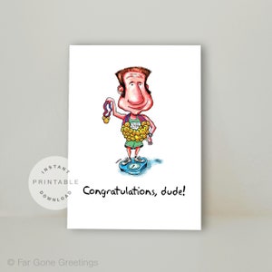 Printable birthday card for Ironman, Marathon runner digital running card, Funny bday card for running buddy, Birthday card for gym addict